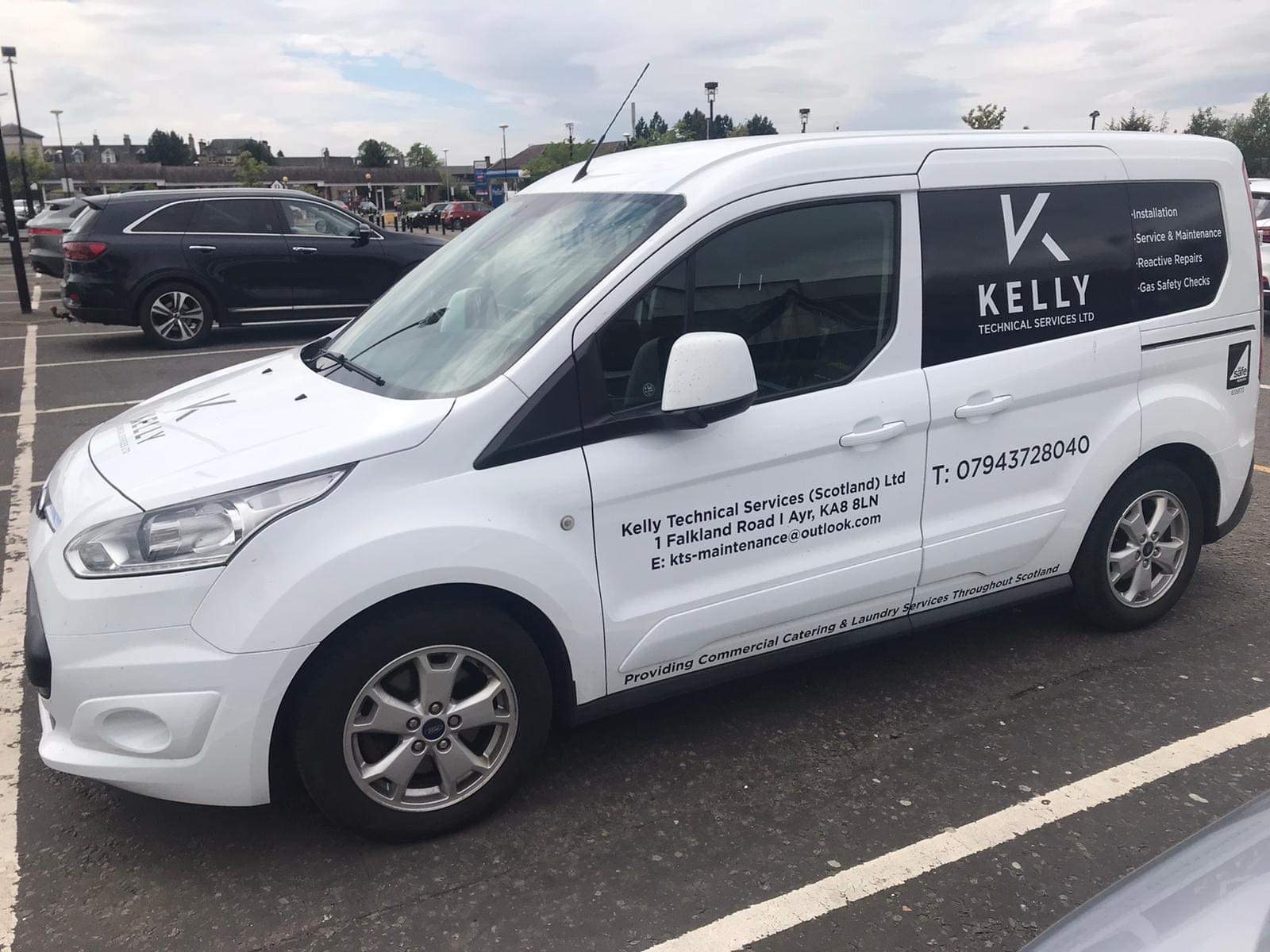 Kelly technical services Van - maintenance and service